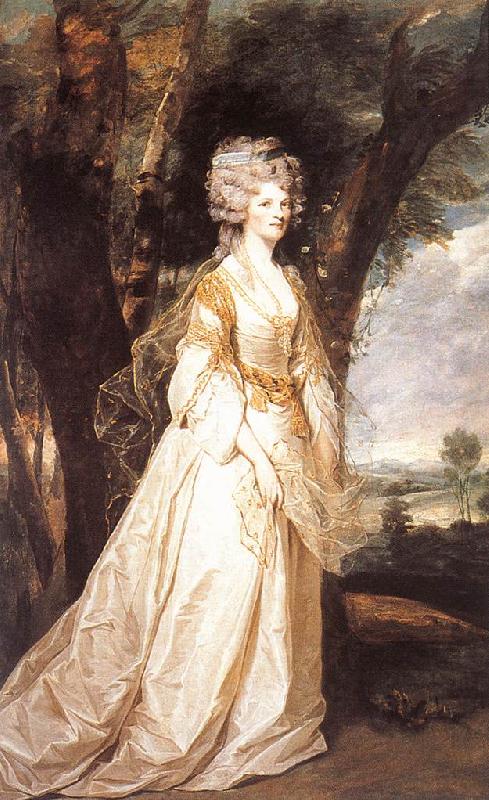 REYNOLDS, Sir Joshua Lady Sunderlin oil painting image